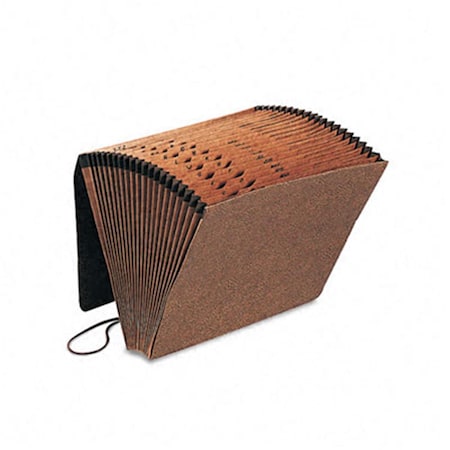 Officespace Index Expansion File- 21 Pockets- Red Fiber- Red OF1689425